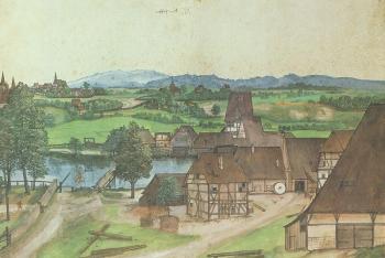 Albrecht Durer : The Wire-drawing Mill